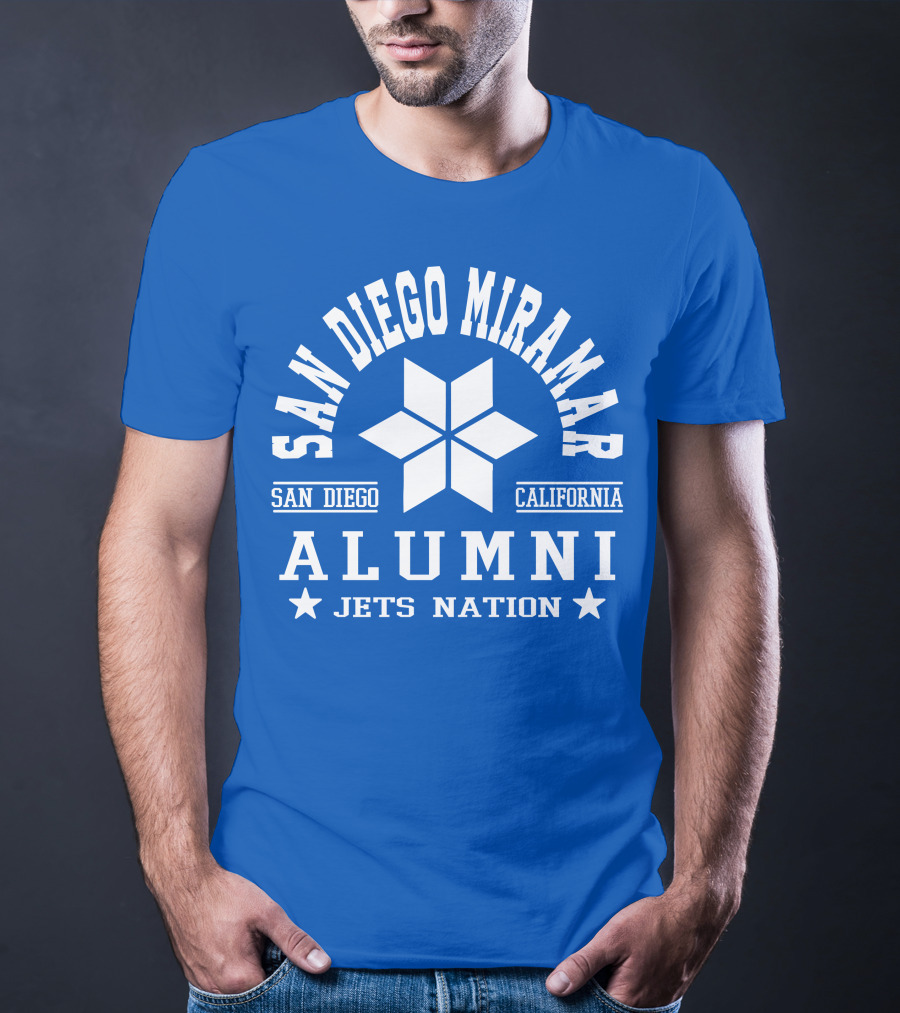 San Diego Miramar California Alumni Jets Nation T-Shirt