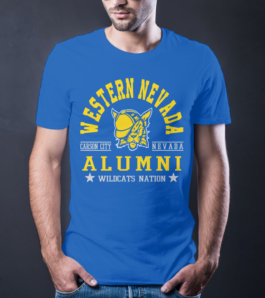 Western Nevada Carson City Alumni Wildcats Nation T-Shirt