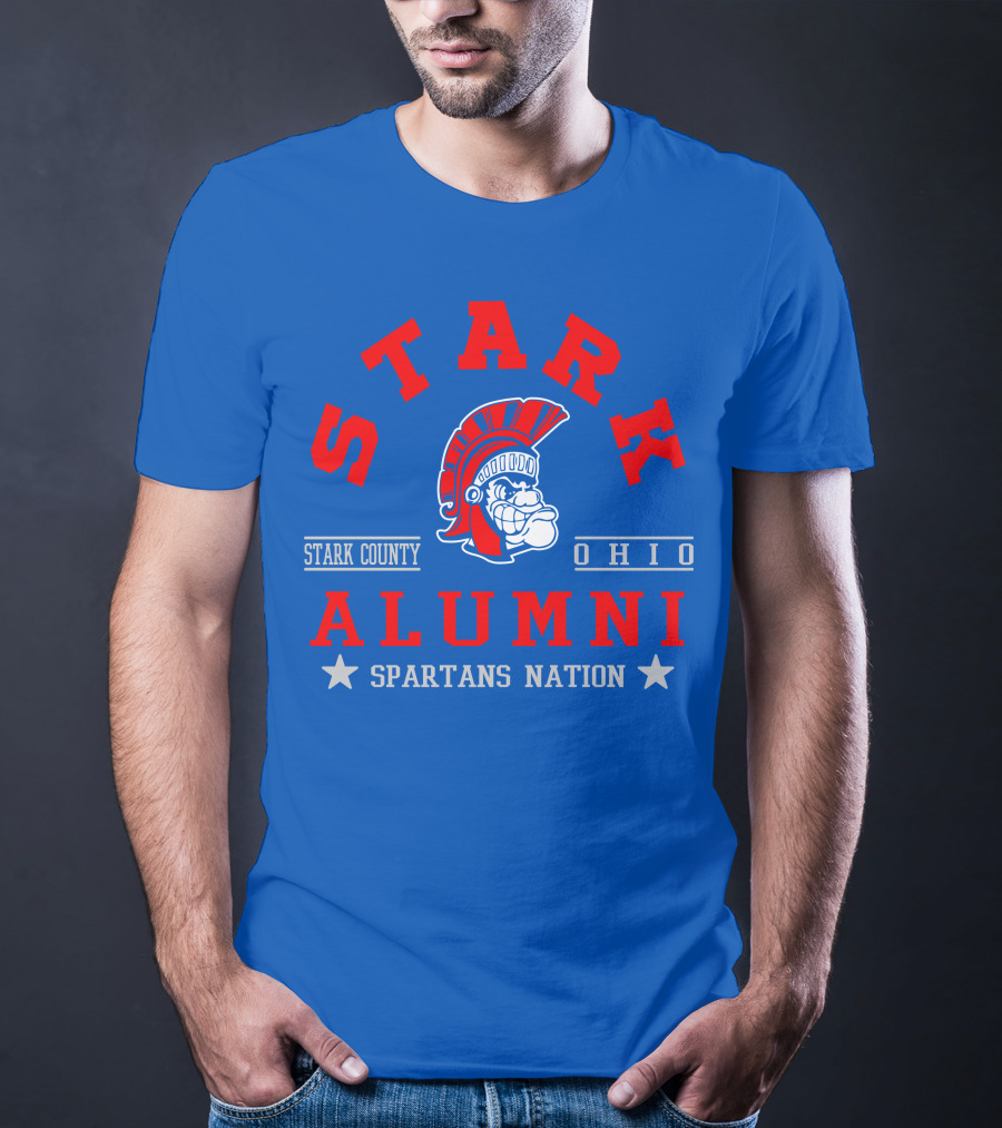 Stark County Ohio Alumni Spartans Nation T-Shirt