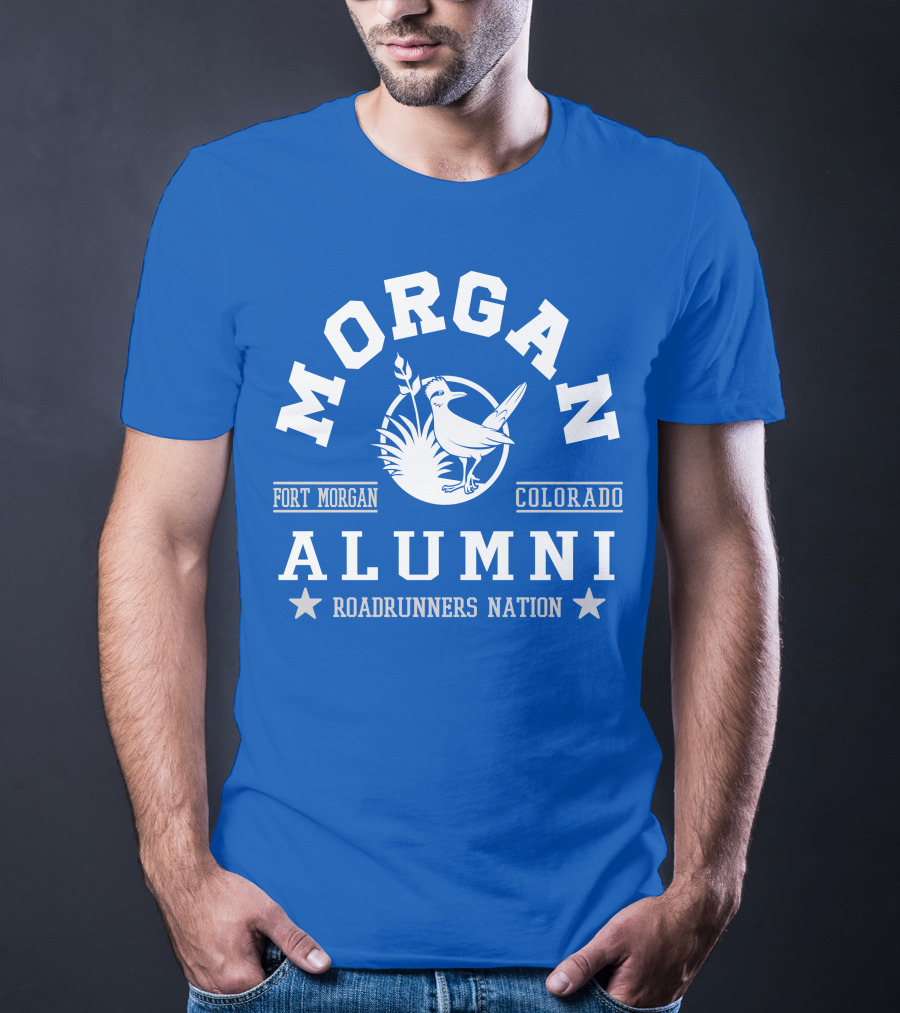 Morgan College Alumni Fort Morgan Colorado Roadrunners Nation T-Shirt