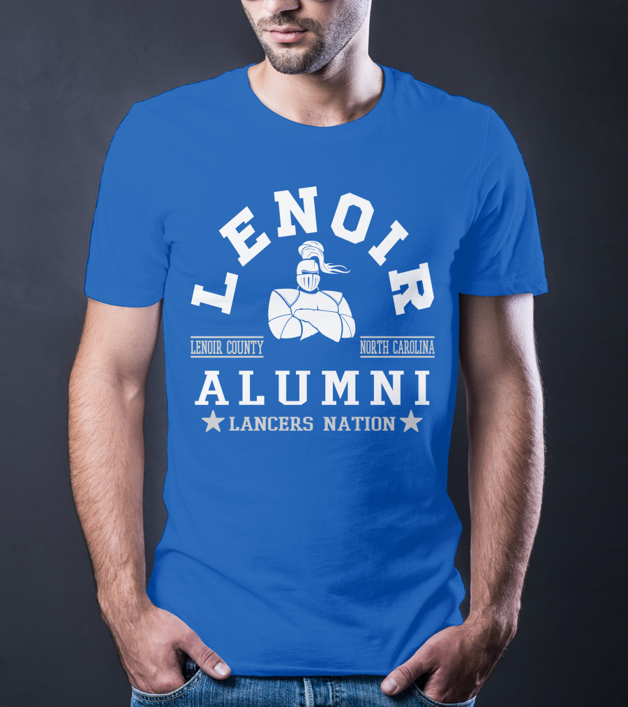 Lenoir County North Carolina Alumni Lancers Nation T-Shirt