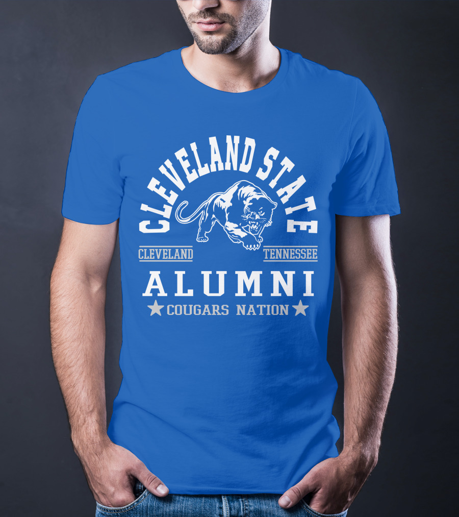 Cleveland State Alumni Cougars Nation Cleveland Tennessee T-Shirt