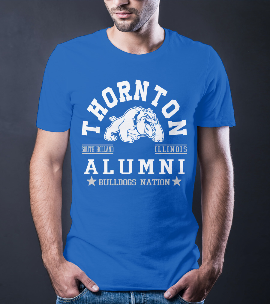 Thornton Alumni Bulldogs Nation South Holland Illinois T-Shirt