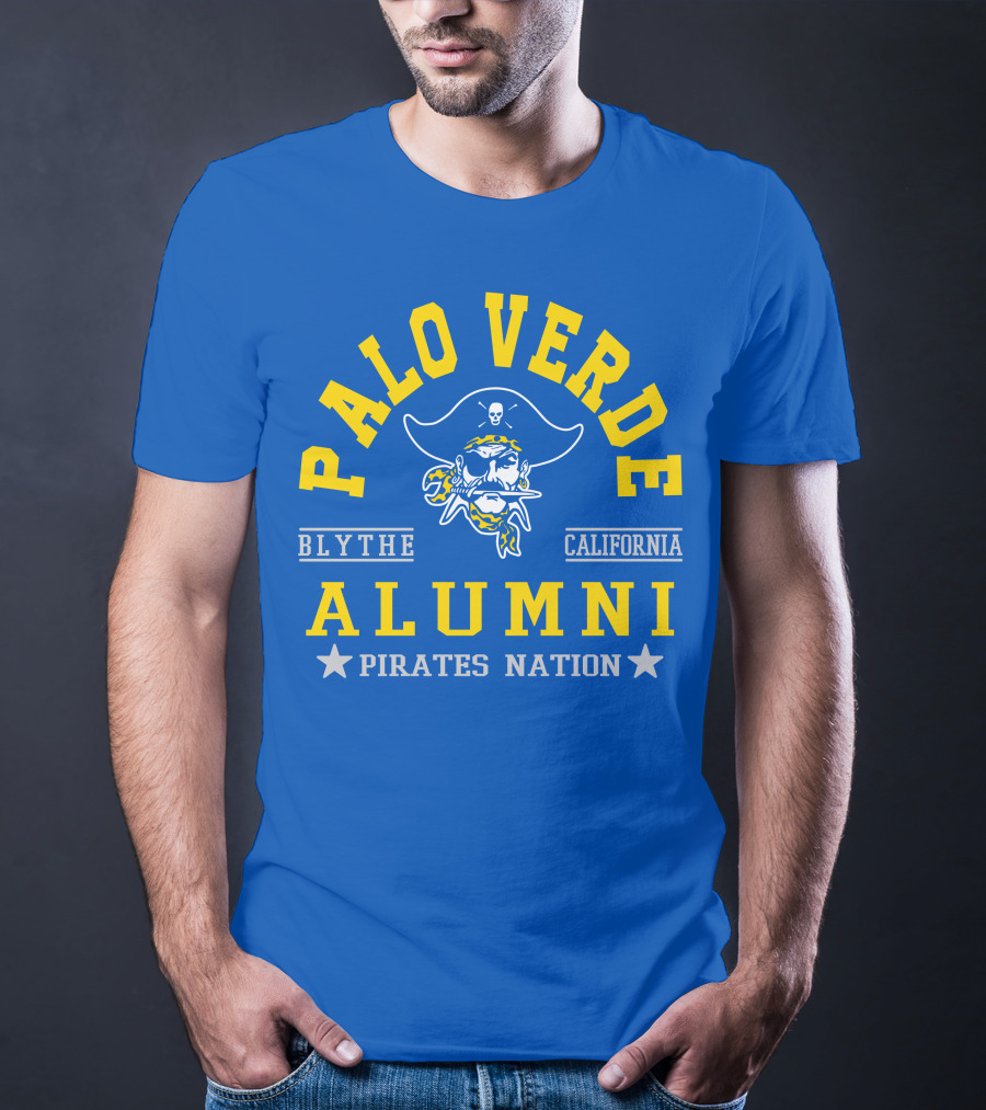 Palo Verde Alumni Pirates Nation Blythe California T-Shirt