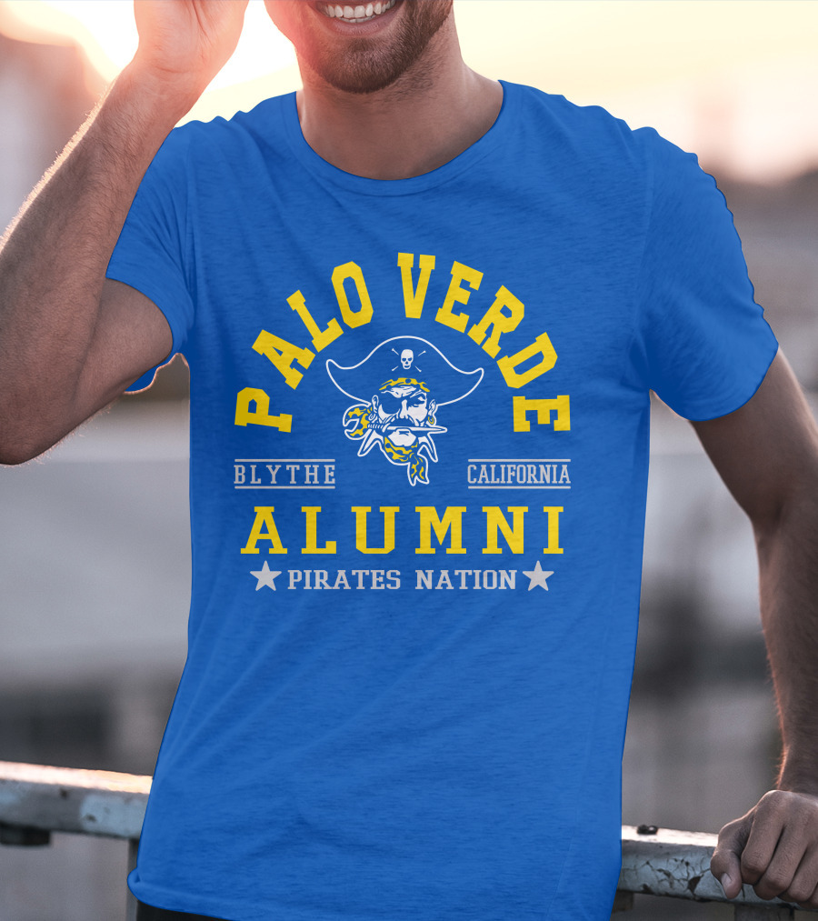 Palo Verde Alumni Pirates Nation Blythe California T-Shirt
