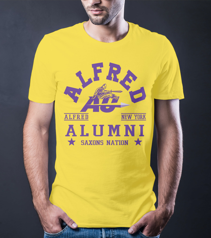 Alfred University Alumni Saxons Nation New York T-Shirt