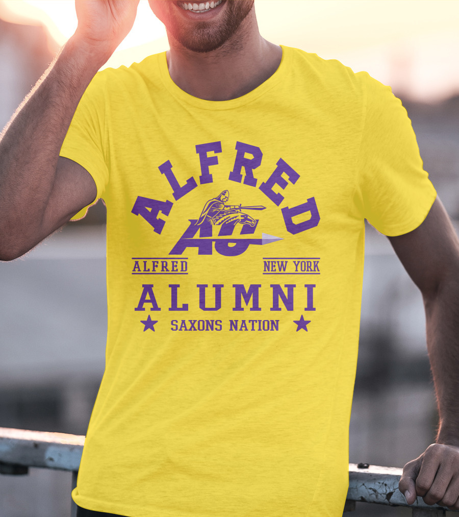 Alfred University Alumni Saxons Nation New York T-Shirt
