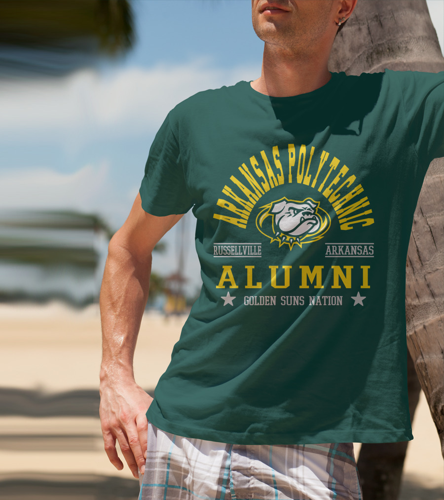 Arkansas Polytechnic Russellville Arkansas Alumni Golden Suns Nation T-Shirt