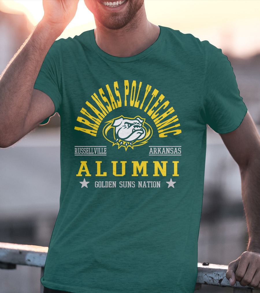 Arkansas Polytechnic Russellville Arkansas Alumni Golden Suns Nation T-Shirt