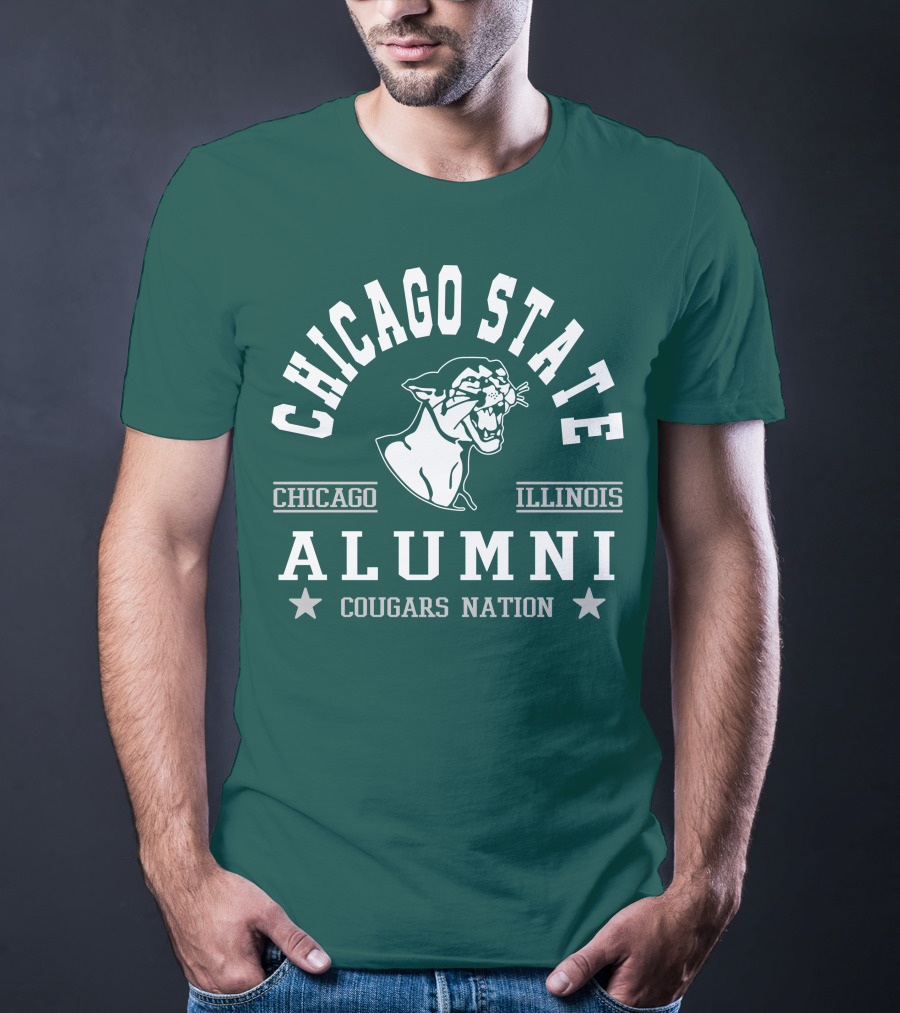 Chicago State Alumni Cougars Nation Illinois T-Shirt