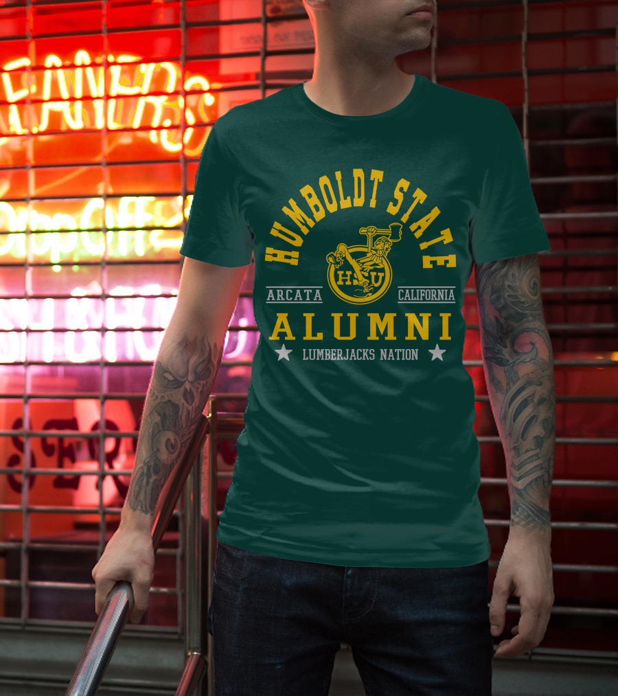 Humboldt State Alumni Arcata California Lumberjacks Nation HSU T-Shirt