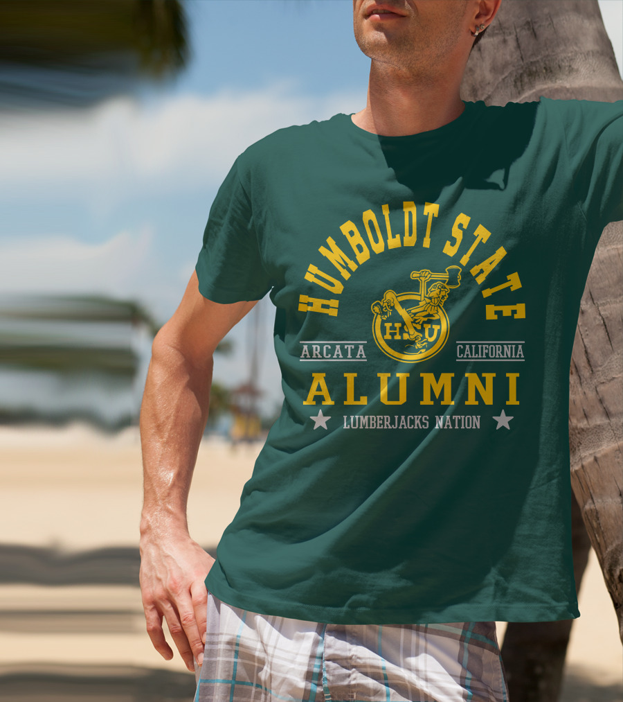 Humboldt State Alumni Arcata California Lumberjacks Nation HSU T-Shirt