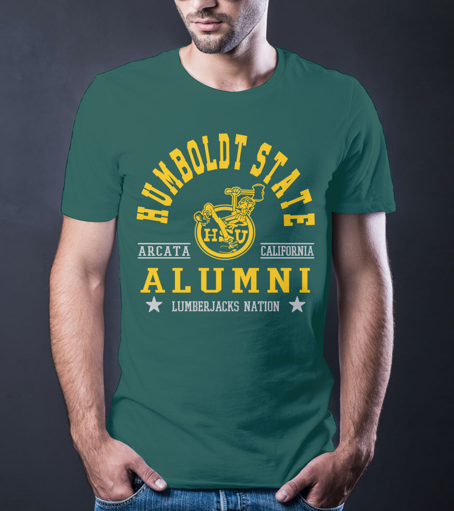 Humboldt State Alumni Arcata California Lumberjacks Nation HSU T-Shirt