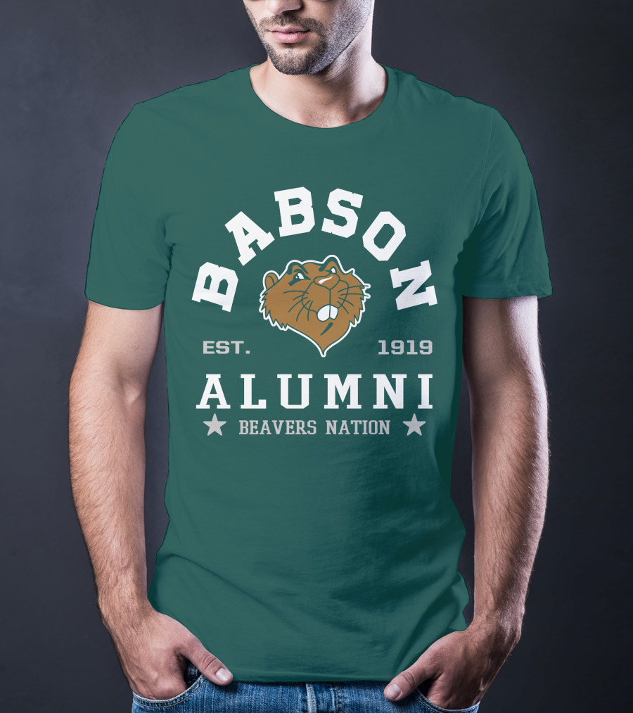 Babson Alumni Beavers Nation Est. 1919 T-Shirt
