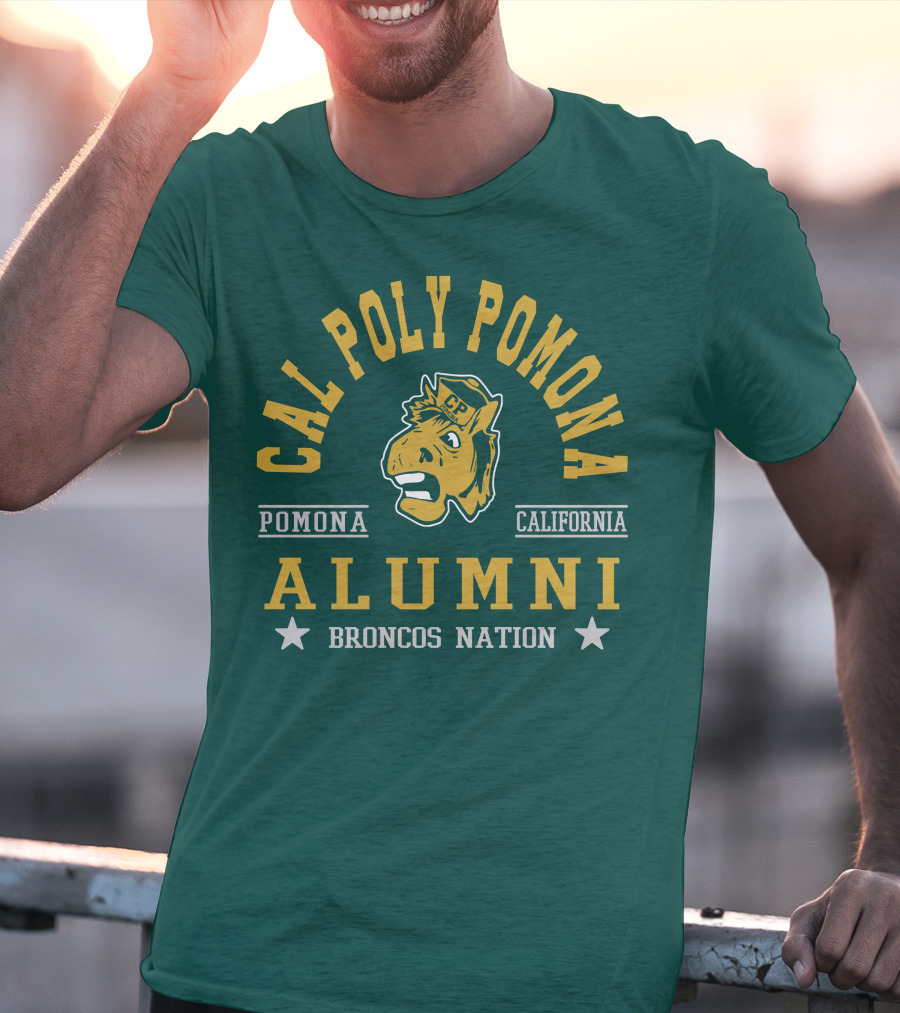 Cal Poly Pomona Alumni Broncos Nation Pomona California T-Shirt