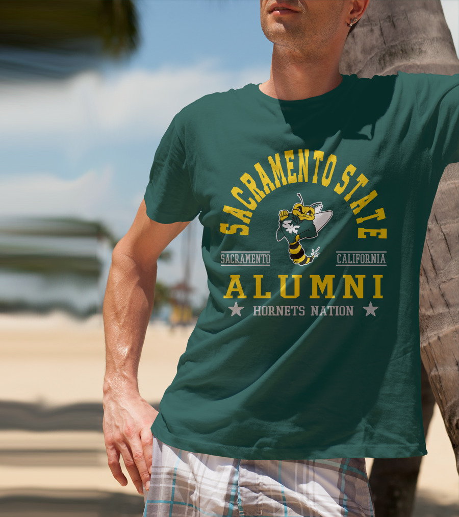 Sacramento State Alumni Hornets Nation Sacramento California T-Shirt