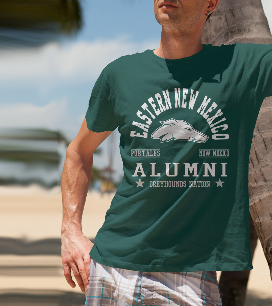 Eastern New Mexico University Portales Alumni Greyhounds Nation T-Shirt