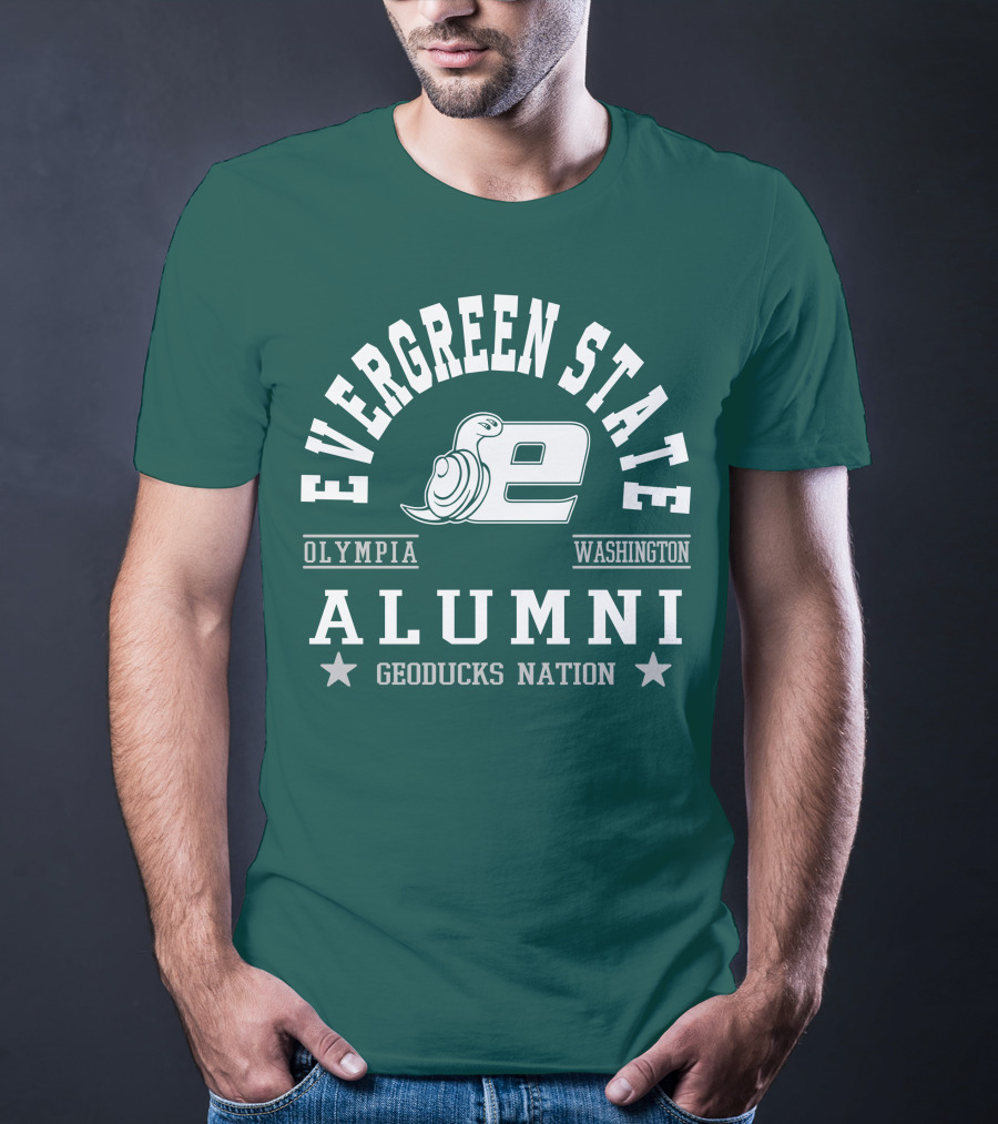 Evergreen State Geoducks Nation Alumni Olympia Washington T-Shirt