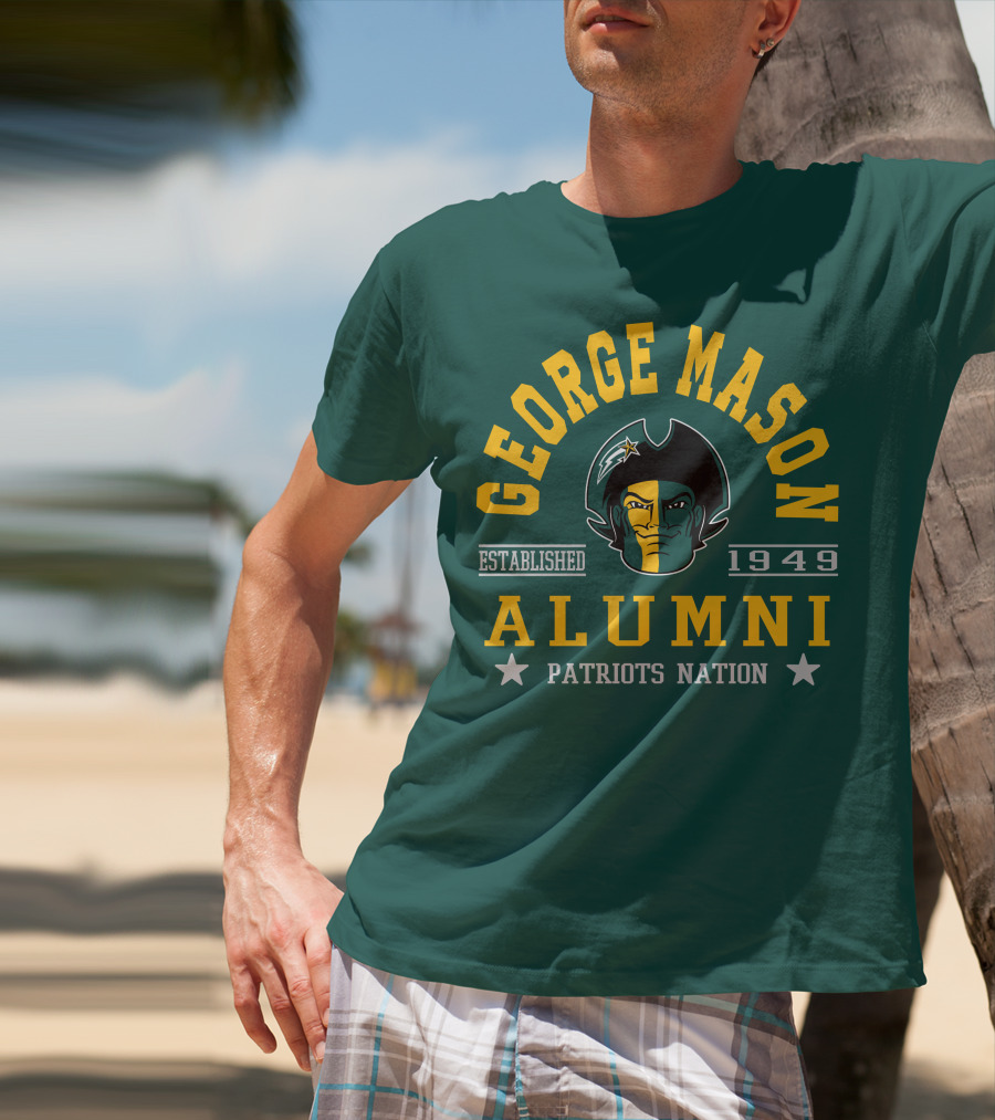 George Mason University Alumni Established 1949 Patriots Nation T-Shirt