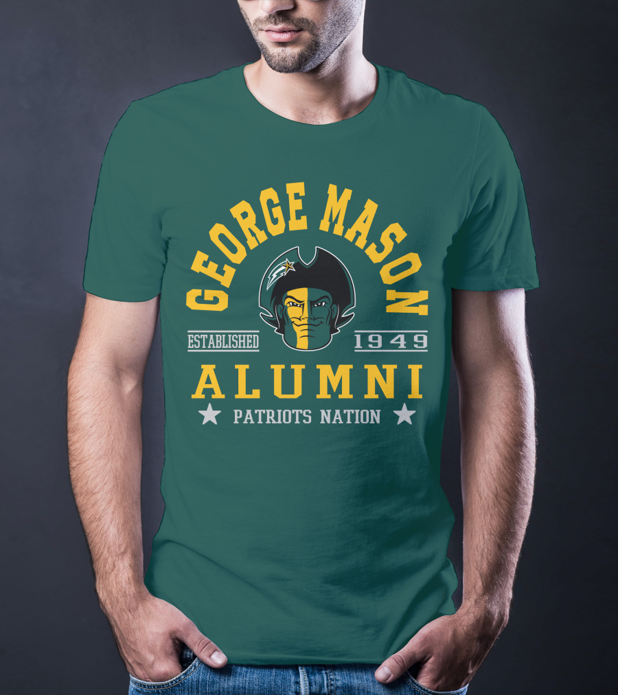 George Mason University Alumni Established 1949 Patriots Nation T-Shirt