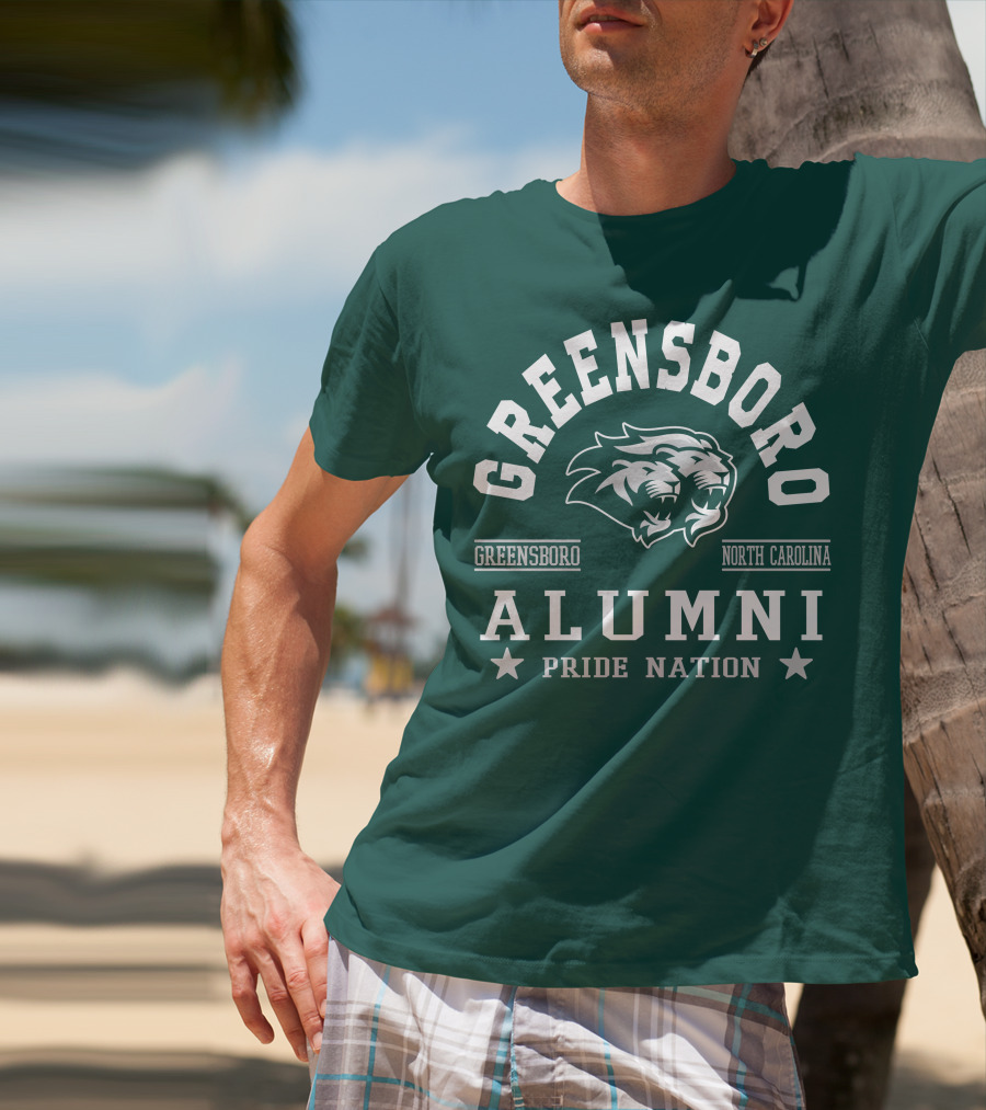 Greensboro College North Carolina Alumni Pride Nation T-Shirt