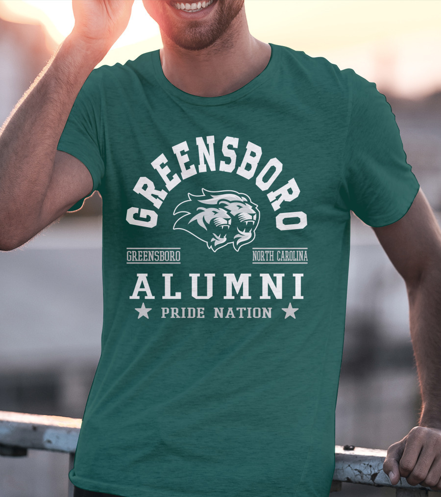 Greensboro College North Carolina Alumni Pride Nation T-Shirt