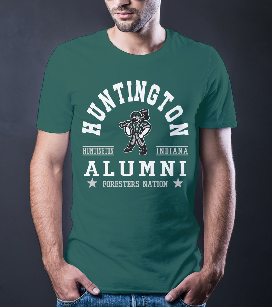 Huntington Indiana Alumni Foresters Nation T-Shirt