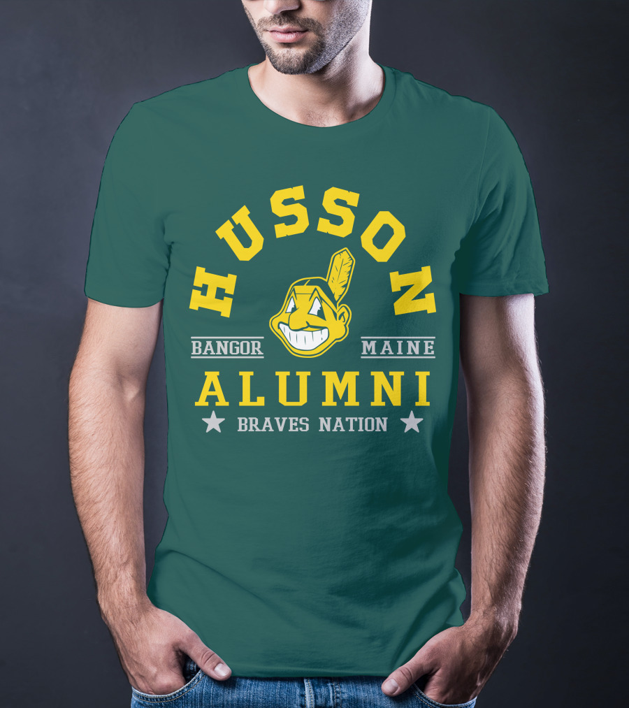 Husson Bangor Maine Alumni Braves Nation T-Shirt