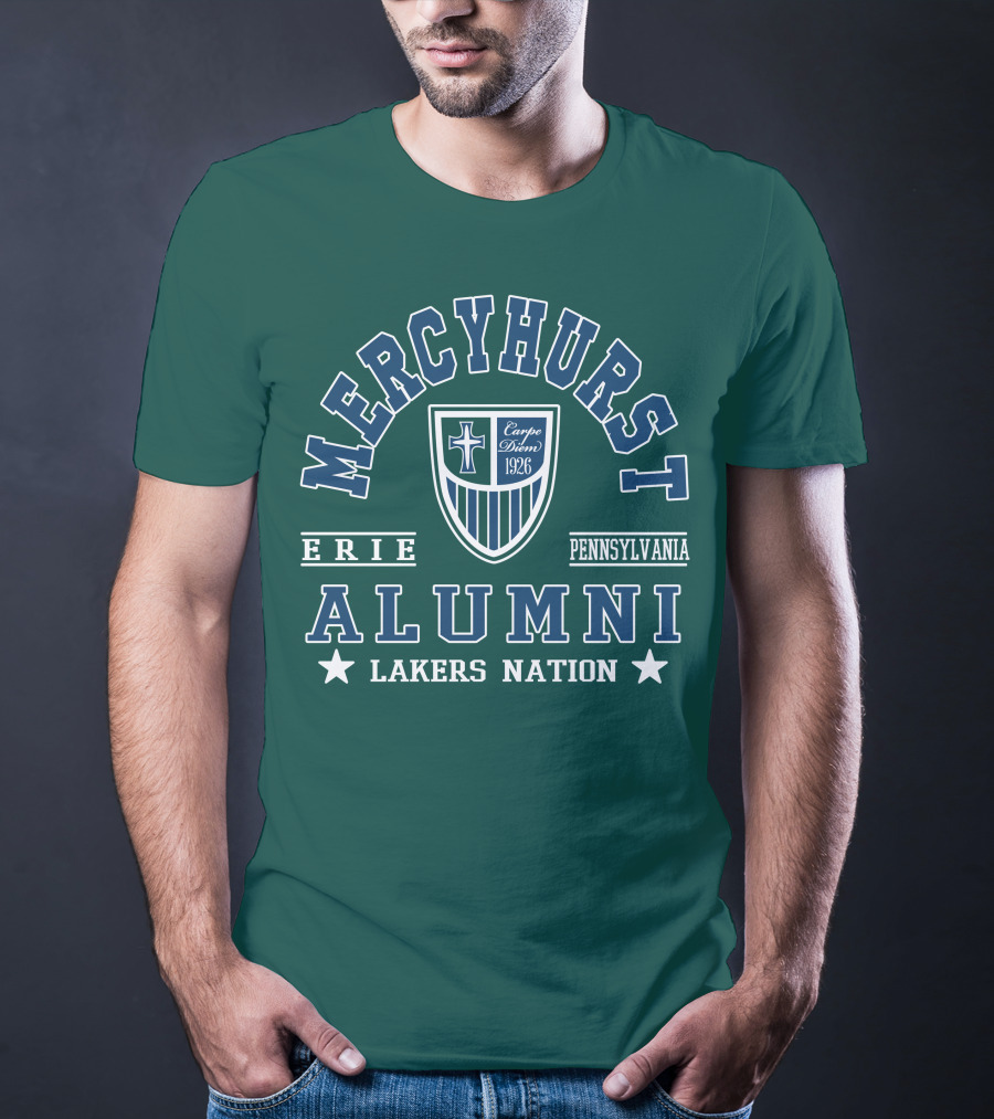 Mercyhurst Alumni Erie Pennsylvania Carpe Diem 1926 Lakers Nation T-Shirt