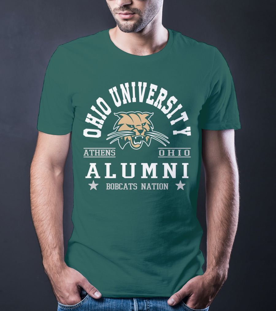 Ohio University Alumni Athens Ohio Bobcats Nation T-Shirt