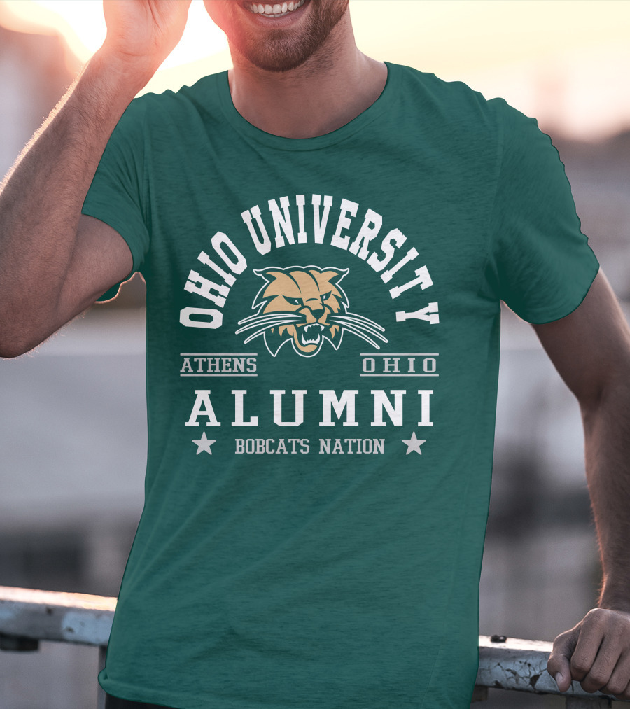 Ohio University Alumni Athens Ohio Bobcats Nation T-Shirt