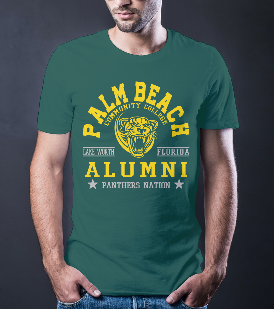 Palm Beach Community College Lake Worth Florida Alumni Panthers Nation T-Shirt