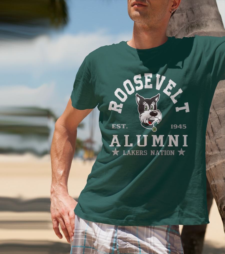 Roosevelt University Alumni Lakers Nation Est. 1945 T-Shirt