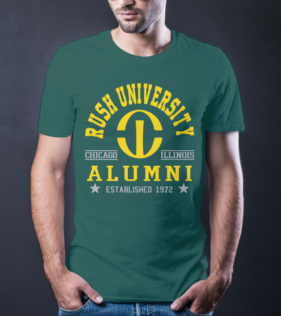 Rush University Alumni Chicago Illinois Established 1972 T-Shirt