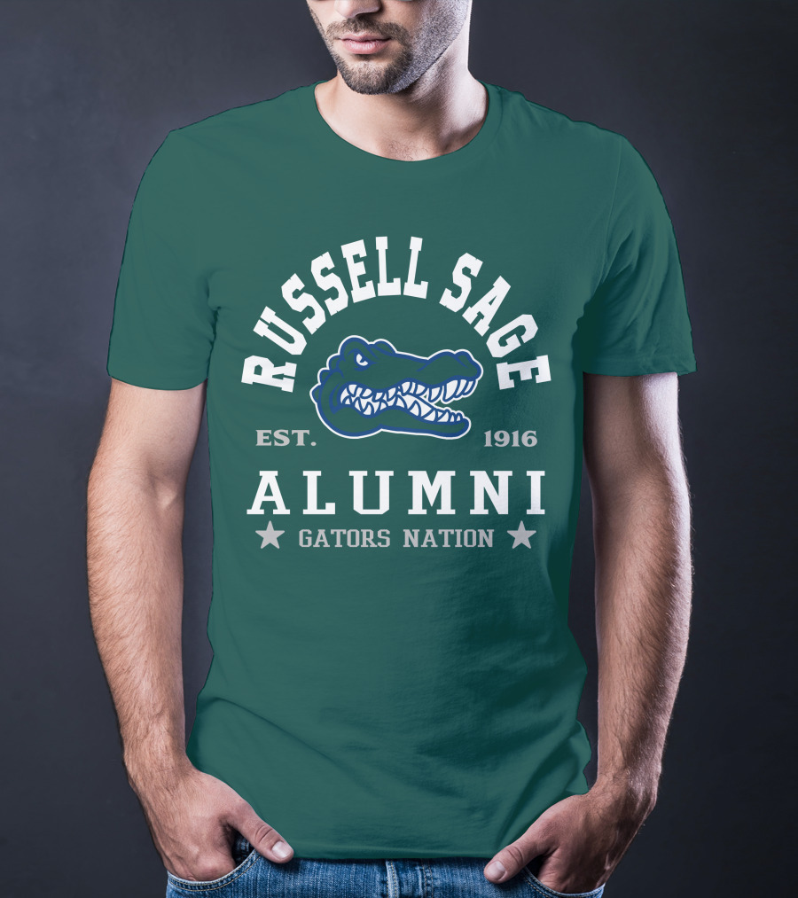 Russell Sage Gators Alumni Nation Est. 1916 T-Shirt