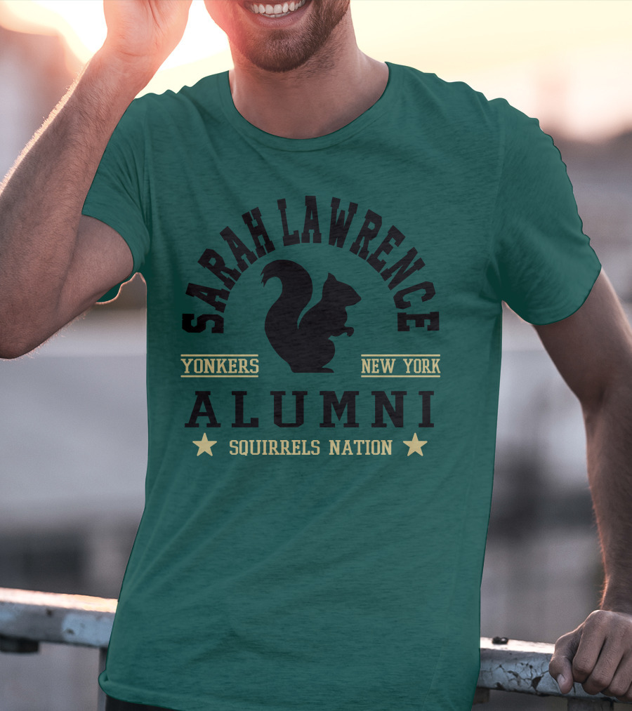 Sarah Lawrence College Yonkers New York Alumni Squirrels Nation T-Shirt