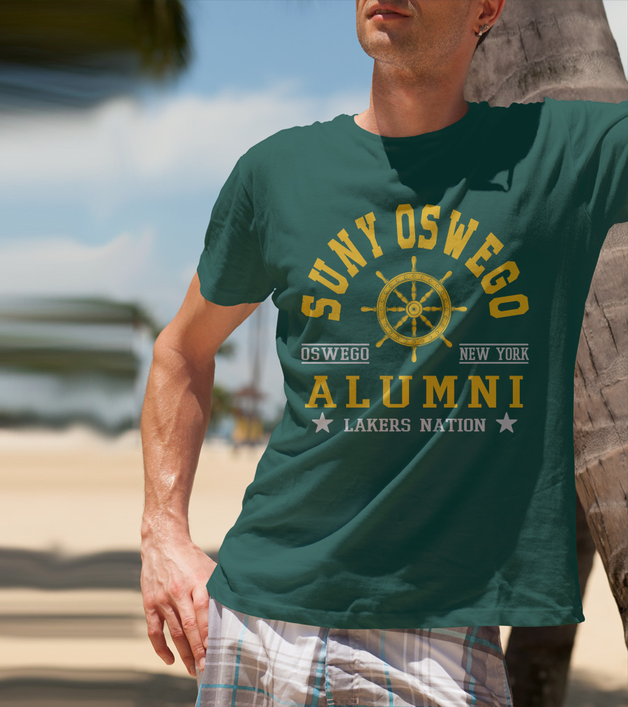 SUNY Oswego Alumni New York Lakers Nation T-Shirt
