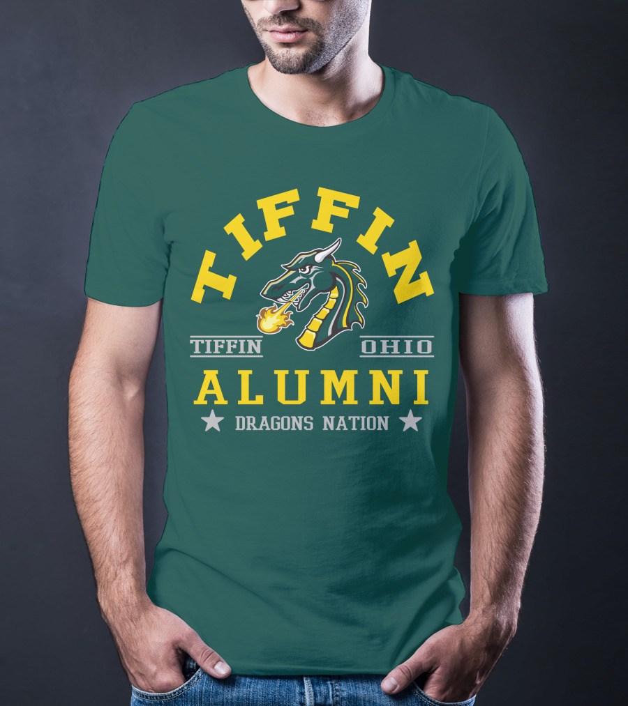 Tiffin Ohio Alumni Dragons Nation T-Shirt