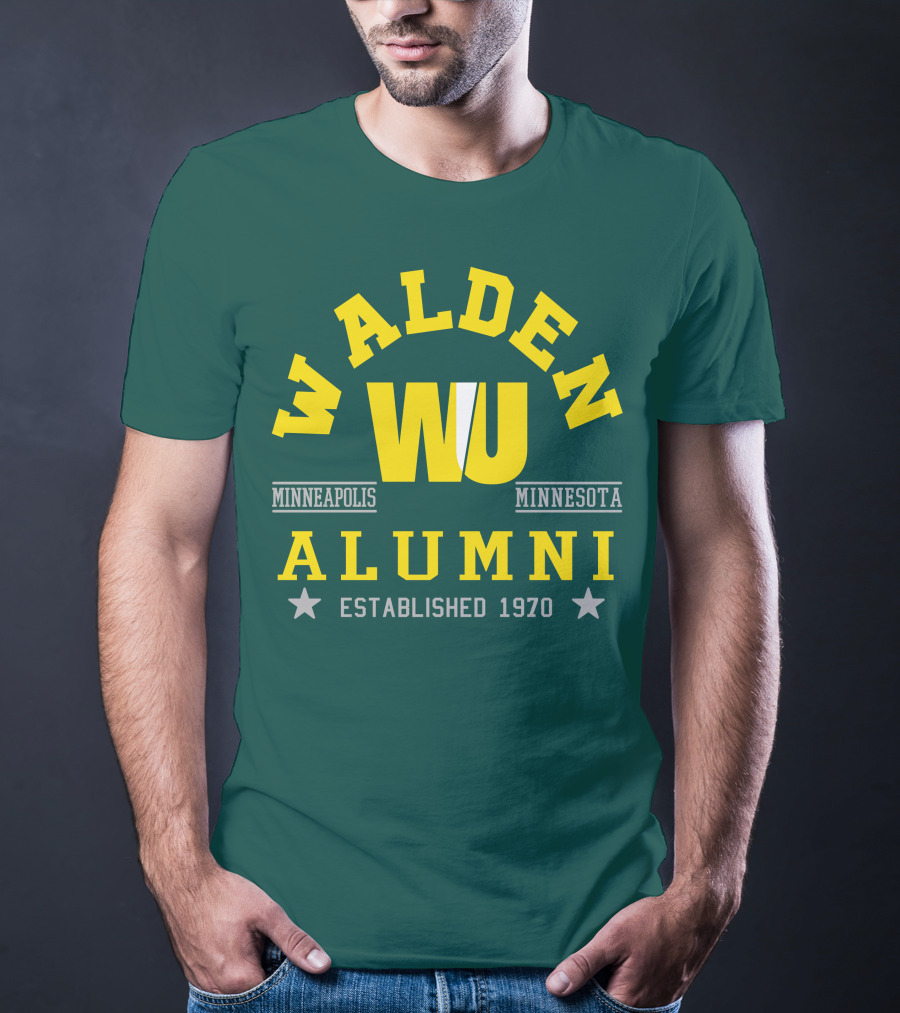 Walden University Alumni Minneapolis Minnesota Established 1970 WU T-Shirt