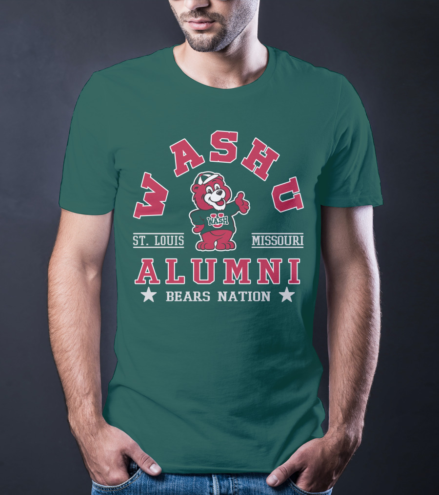 WASHU St. Louis Missouri Alumni Bears Nation T-Shirt