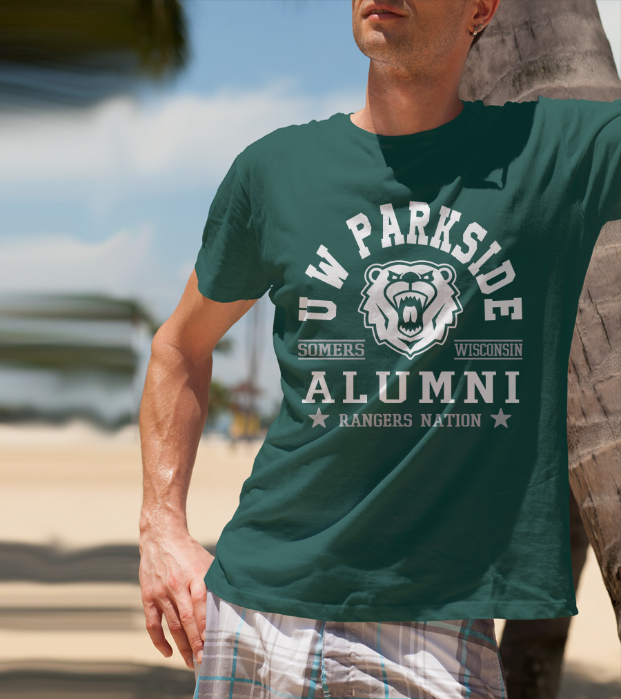 UW Parkside Somers Wisconsin Alumni Rangers Nation T-Shirt