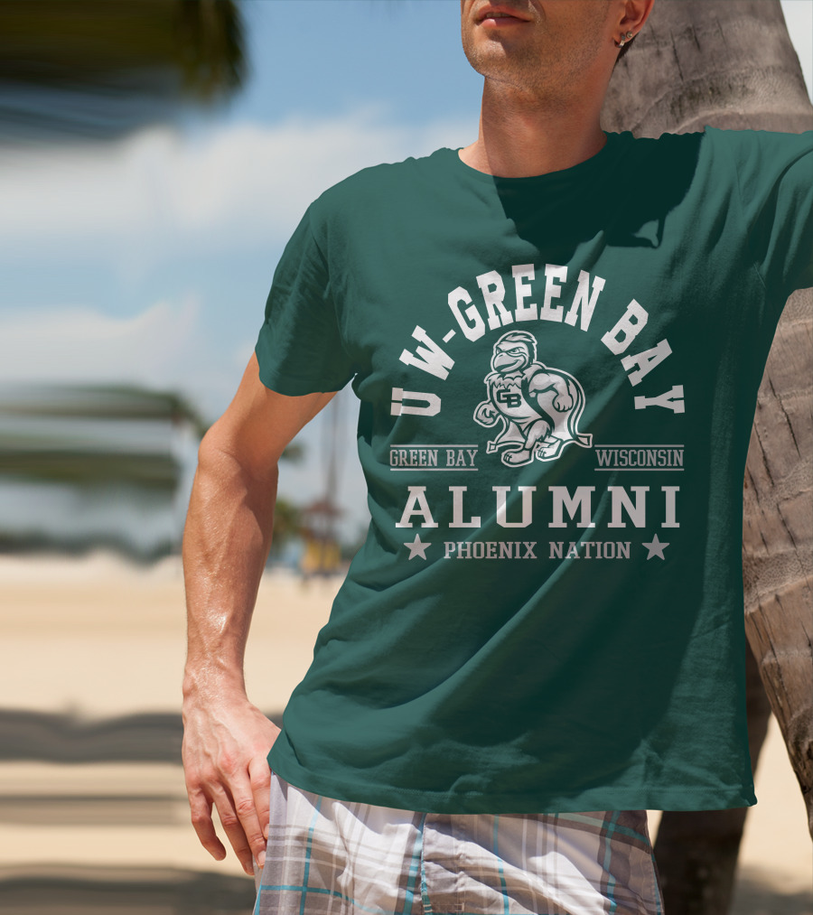 UW-Green Bay Phoenix Wisconsin Alumni Nation T-Shirt