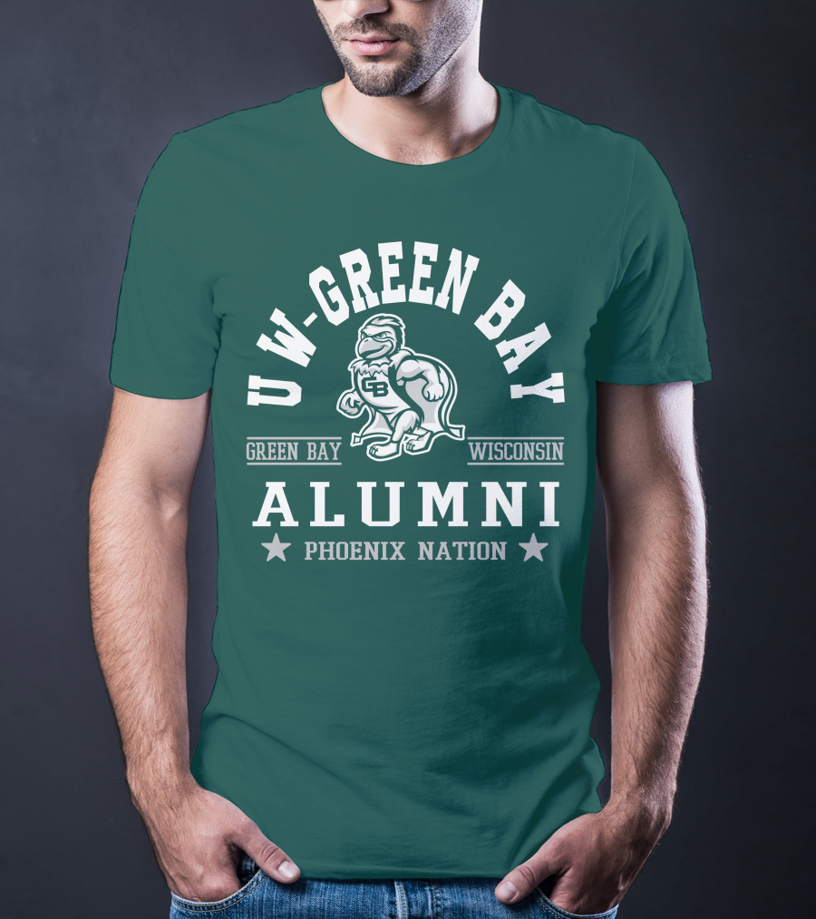 UW-Green Bay Phoenix Wisconsin Alumni Nation T-Shirt