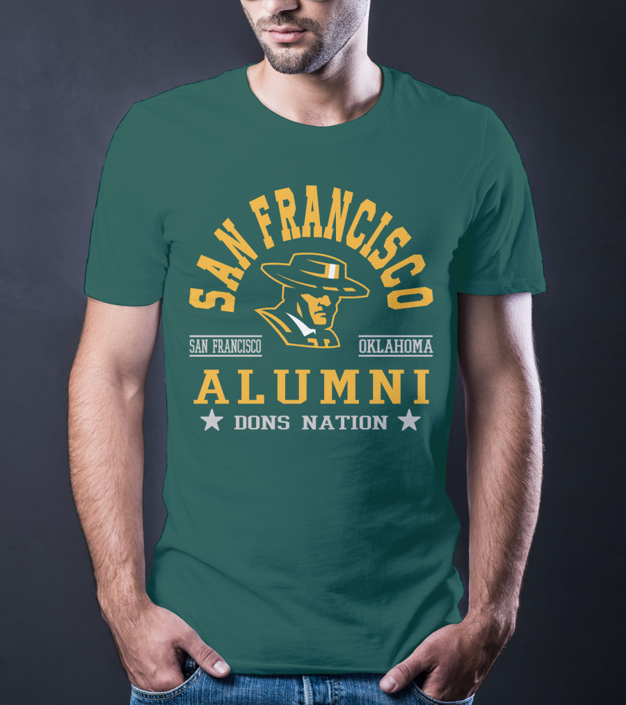 San Francisco Alumni Dons Nation Oklahoma T-Shirt