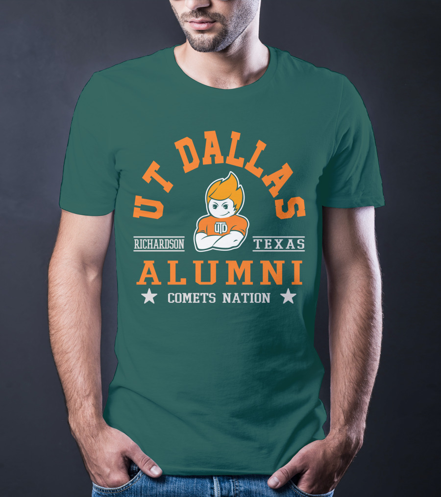 UT Dallas Alumni Comets Nation Richardson Texas T-Shirt