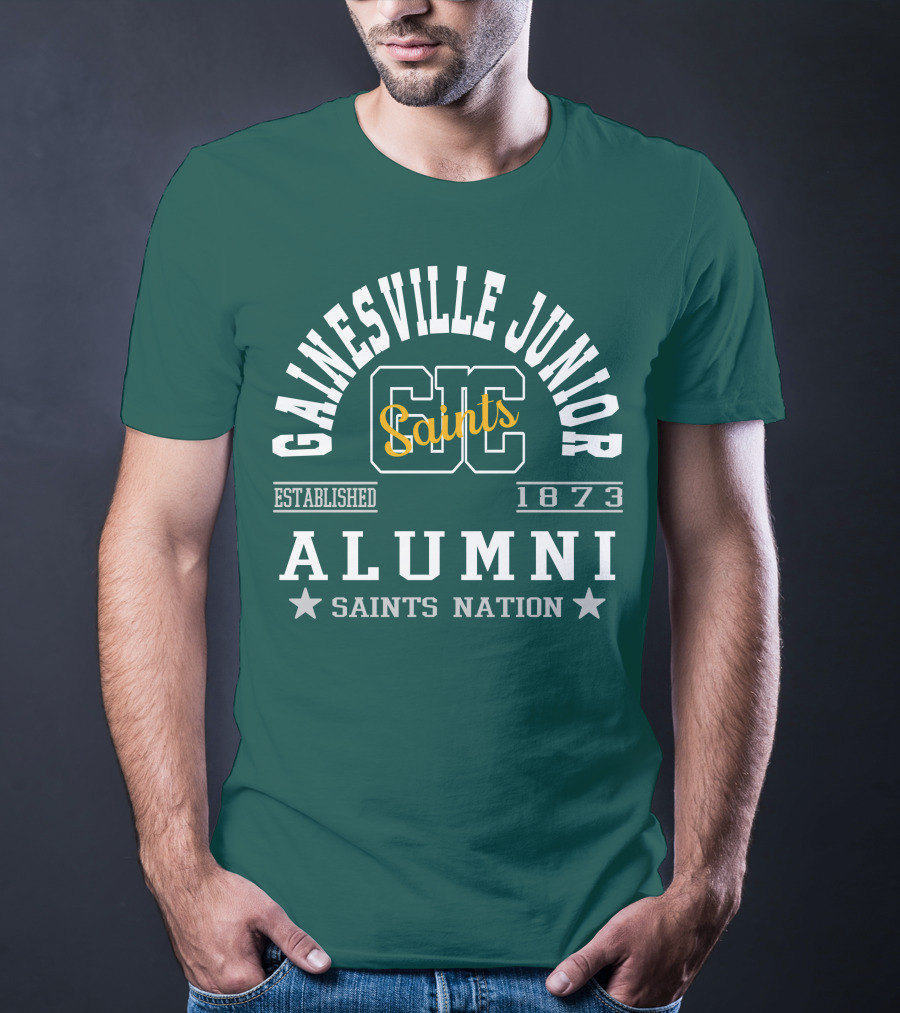 Gainesville Junior College Saints Alumni Established 1873 Saints Nation T-Shirt