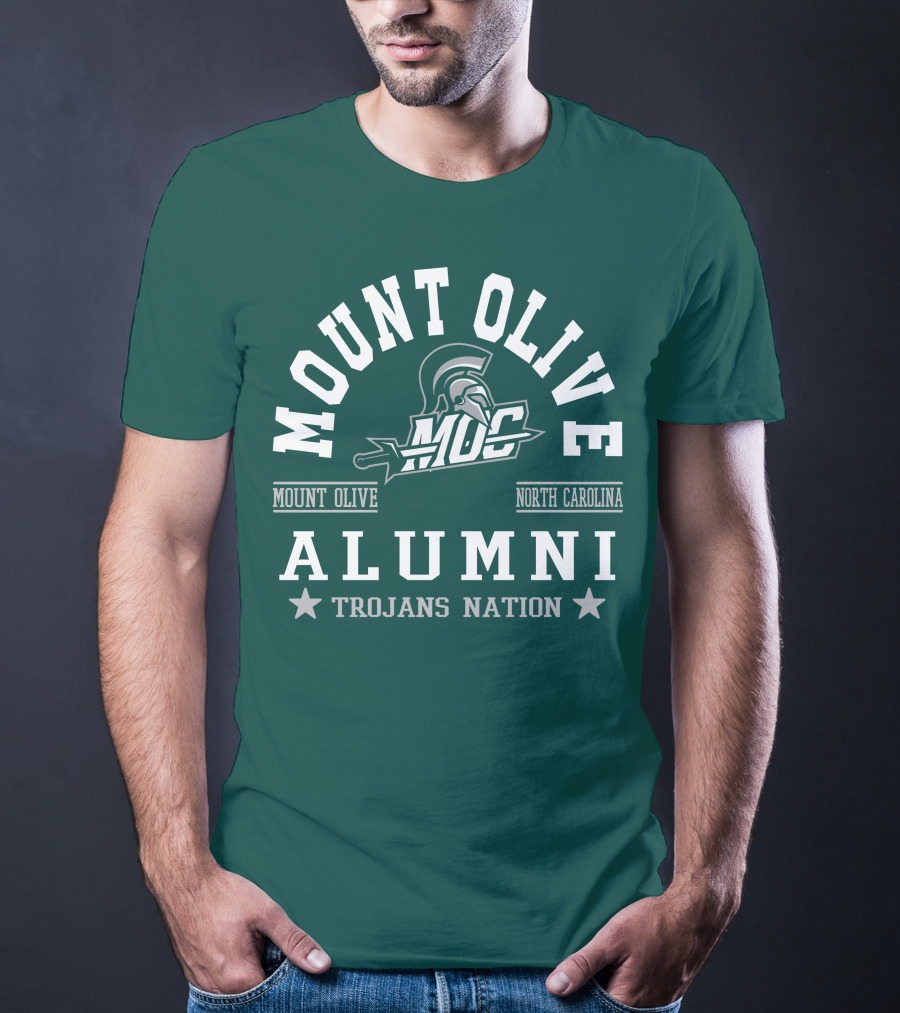 Mount Olive College Alumni Trojans Nation North Carolina MOC T-Shirt