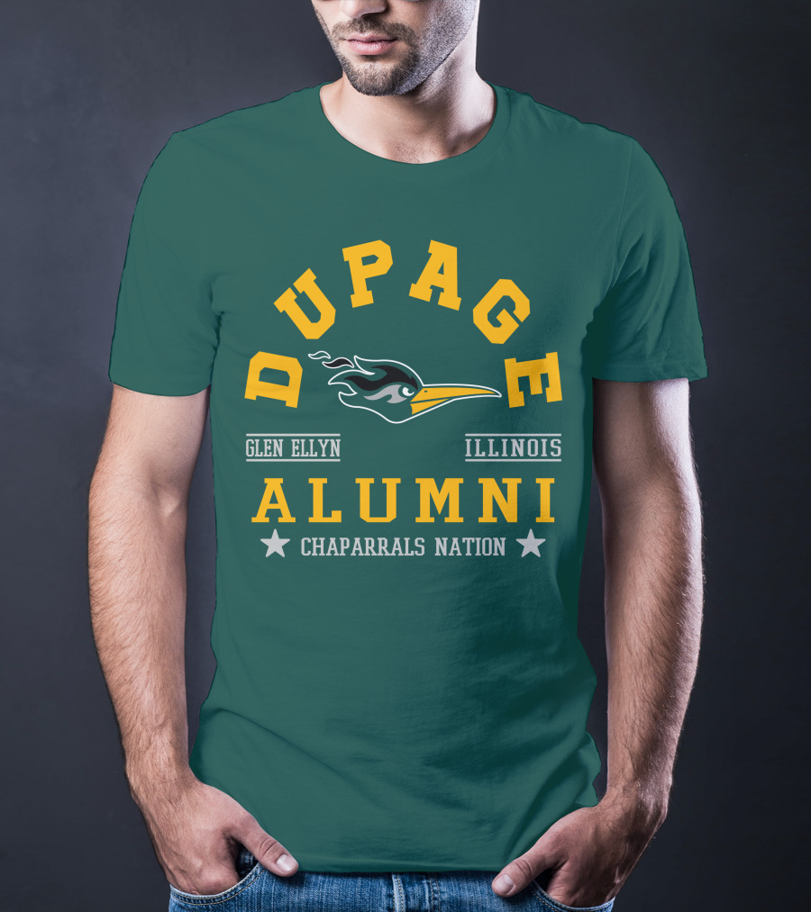DuPage Glen Ellyn Illinois Alumni Chaparrals Nation T-Shirt