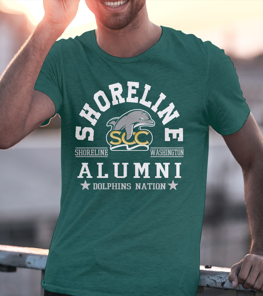 Shoreline Washington SCC Alumni Dolphins Nation T-Shirt
