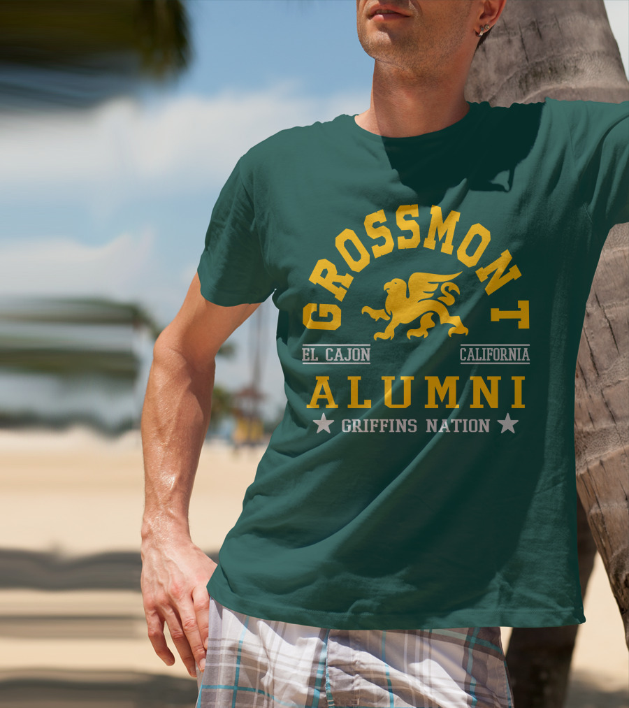 Grossmont College Alumni El Cajon California Griffins Nation T-Shirt
